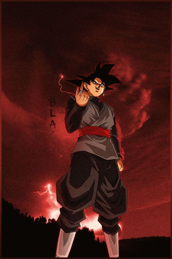 Black Goku maligno
