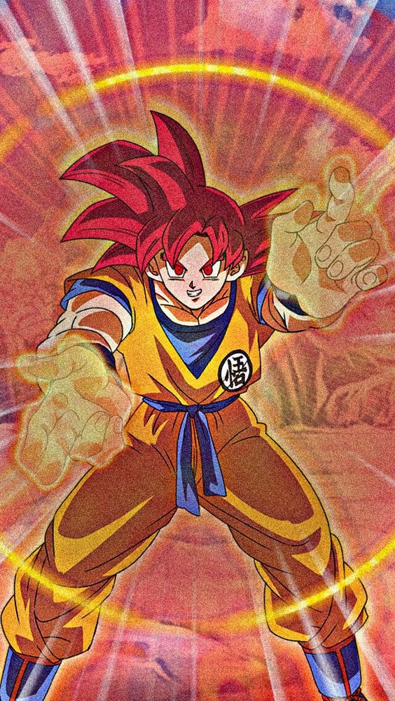 Goku Super sayajin God