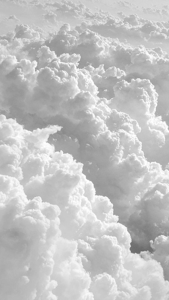 Papel de parede de nuvens brancas para celular 