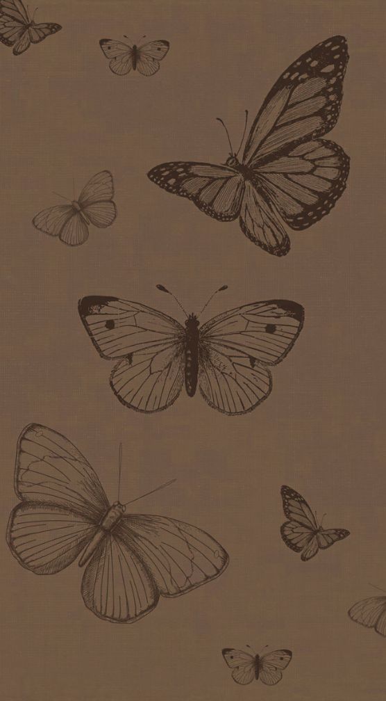 Papel de parede de borboletas simples para celular